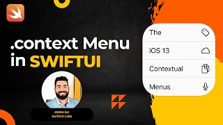 Master SwiftUI Context Menus in 5 Minutes 🚀  iOS Development Tutorial [upl. by Baerl974]