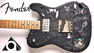 使い古されたボロボロのギターを綺麗にしました。I refretted and cleaned up a worn and battered guitar [upl. by Meyer946]