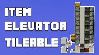 1Wide Silent Tileable Item Elevator 115 [upl. by Dwane858]