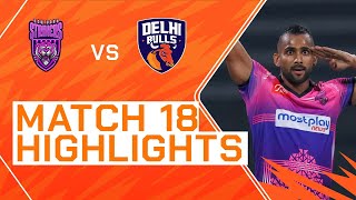 2023 Abu Dhabi T10 Match 18 Highlights New York Strikers vs Delhi Bulls  Season 7 [upl. by Ettennej]