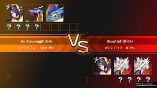 Digimon Story Cyber Sleuth  JinKusanagi vs BusattoF 29 Jan 2023 [upl. by Fairlie]