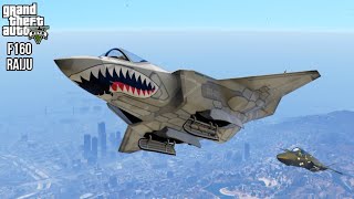 buying the F160 RAIJU Jet  customization  testing  gta 5 online [upl. by Liarret661]