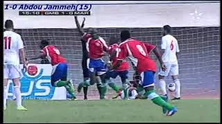 QWC 2014 Gambia vs Morocco 11 02062012 [upl. by Prud]