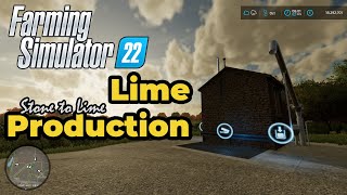 FS22  Lime Production Mod Stone to Lime [upl. by Grosvenor132]