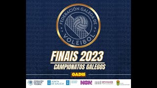 Final Campionato Galego 2023 Voleibol Infantil Feminino [upl. by Lizette]