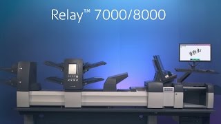 Pitney Bowes Relay™ 7000 amp Relay™ 8000 Inserter Demonstration  Australia [upl. by Nitsirc543]