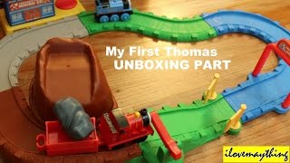 My First Thomas amp Friends  James Surprise Delivery Unboxing PART [upl. by Colvin]