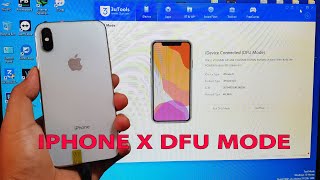 Iphone X DFU Mode Ios 167 [upl. by Nalahs]