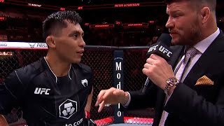 Victor Altamirano Octagon Interview  UFC San Antonio [upl. by Anilegna68]