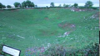 Lochnagar Crater  La Grande Mine  OvillerslaBoisselle  12 july 2017  MVI 2860 [upl. by Schwarz382]