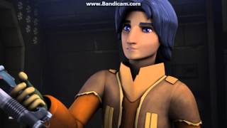 Star Wars Rebels Ezra gets his lightsaber [upl. by Marchak]