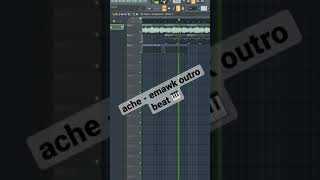 ache  emawk outro beat flstudio tiktok remix [upl. by Nohsyt253]