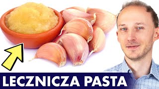 Co 1 ząbek czosnku dziennie robi dla zdrowia Pasta czosnkowo imbirowa do zup  Dr Bartek Kulczyński [upl. by Renraw982]