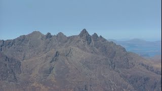 Black Cuillin Sgurr nan Gillian Knights Peak amp Am Basteir Skye Scotland [upl. by Leupold]