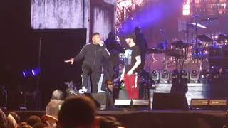 Eminem addresses Nicki Minaj dating rumor  Boston Calling 52718 [upl. by Negeam]