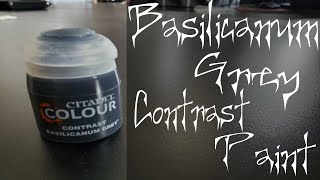 Basilicanum Grey Contrast Paint Demo [upl. by Jacobah310]