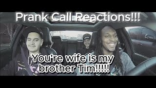 Prank Call Reaction with Passengers Nephew Tommy quotYour Wife Is My Brother TIMquot prankcall funny [upl. by Annoik]