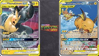 Expanded Pikachu amp Zekrom GX Lightning Deck List amp Gameplay in 2021 on PTCGO [upl. by Eihtak259]