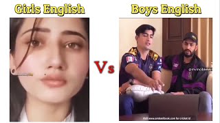 Girls English Vs Boys English  Memes viralmeme meme [upl. by Gwyn]