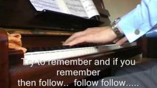 Try to Remember piano [upl. by Deyas]