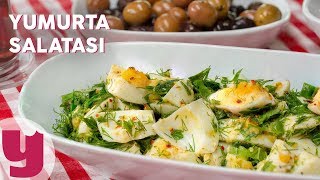 Yumurta Salatası Tarifi  Kahvaltılık Tarifler  Yemekcom [upl. by Alessig]