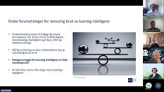 Bærekraftsfredag Kunstig intelligens og bærekraft [upl. by Yrrehc]