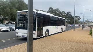 3 October 2024  BCI Citirider Combo 593 Approaching Gawler Railway Station [upl. by Adnara]