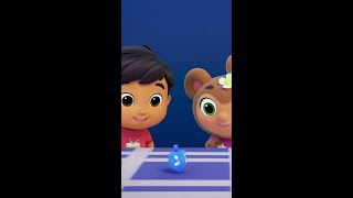 Dreidel spin dreidel spin 🕎 🎵 Little Baby Bum Music Time is now streaming on Netflix [upl. by Jenkins470]