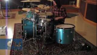 Dave Grohl Plays DW Drums [upl. by Llerref]