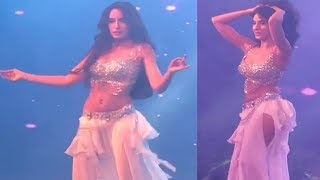 Nora Fatehi Belly Dance At Femina Miss India 2018 Awards [upl. by Irtimd]