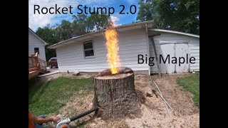 Rocket Stump 20  Big Dry Maple Stump [upl. by Kathryn112]