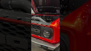 SEMA Broncos Megazilla Engine Sound Will BREAK the Internet 🔊 ford classicbronco sema [upl. by Atsed]