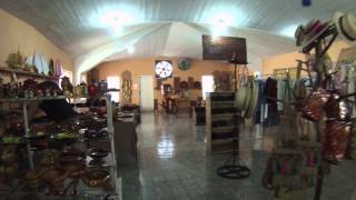 PortauPrince Haiti  Kenscoff  Baptist Mission Gift Store [upl. by Aleekahs]