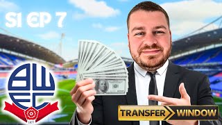 The JANUARY TRANSFER WINDOW Is Open  FC 25 Bolton Career Mode S1E7 [upl. by Scarlet527]