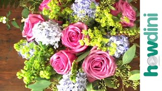 Flower arranging How to arrange flowers like a pro [upl. by Telocin]