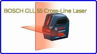 REVIEW 2024 BOSCH GLL 55 CrossLine Laser ESSENTIAL details [upl. by Aidil228]