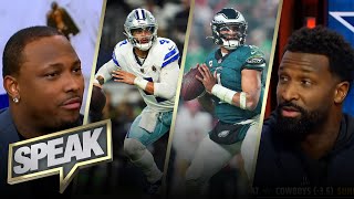 Do Eagles or Cowboys win their Week 14 NFC East showdown  NFL  SPEAK [upl. by Rozanna]