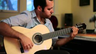 David Cordoba Plays a Lester Devoe Flamenco Negra guitar [upl. by Cida]