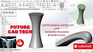 Swept Boss Lofted  Boss Boundary  Boss In Solidworks Class 4 futurecadtech [upl. by Franck]