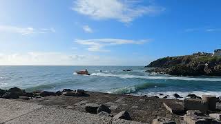 lifeboat shout Portpatrick Scotland [upl. by Broderick]