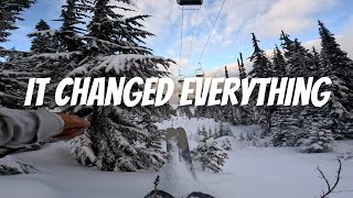 Skiing the First Storm of the Season at Whistler Blackcomb [upl. by Bollay]