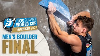 Mens Boulder final  Meiringen 2022 [upl. by Onra]