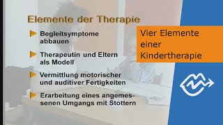 Direkte Therapie für stotternde Kinder  4 Elemente [upl. by Refeinnej]