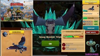 Dragons Rise of Berk Master Class with Smog Bomber Level Up Your Titan Training Game [upl. by Etteb498]