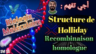 En Arabe recombinaison homologue et structure de holliday chez les procaryotes [upl. by Mahtal]