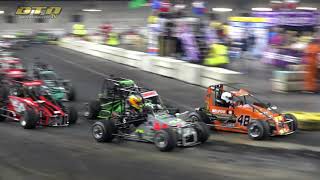 Boardwalk Hall  Gamblers Classic Indoor TQ Midget Feature  12724 [upl. by Saidee201]