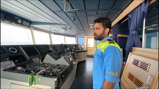 Maersk Ship Bridge Tour With Chief mate🛳️👨🏻‍✈️👨🏻‍💻 explore ship vlog seaman youtube [upl. by Paloma]