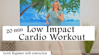 20 minute Low Impact Cardio Workout for Seniors and Beginners [upl. by Ande]