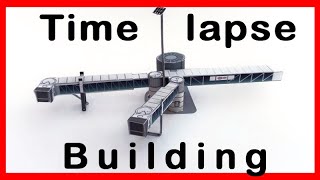 Lifelike paper jetways for your model airport Fully moveable [upl. by Yahsed]