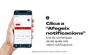 Tutorial app Meteocat configurar les notificacions [upl. by Ojahtnamas]